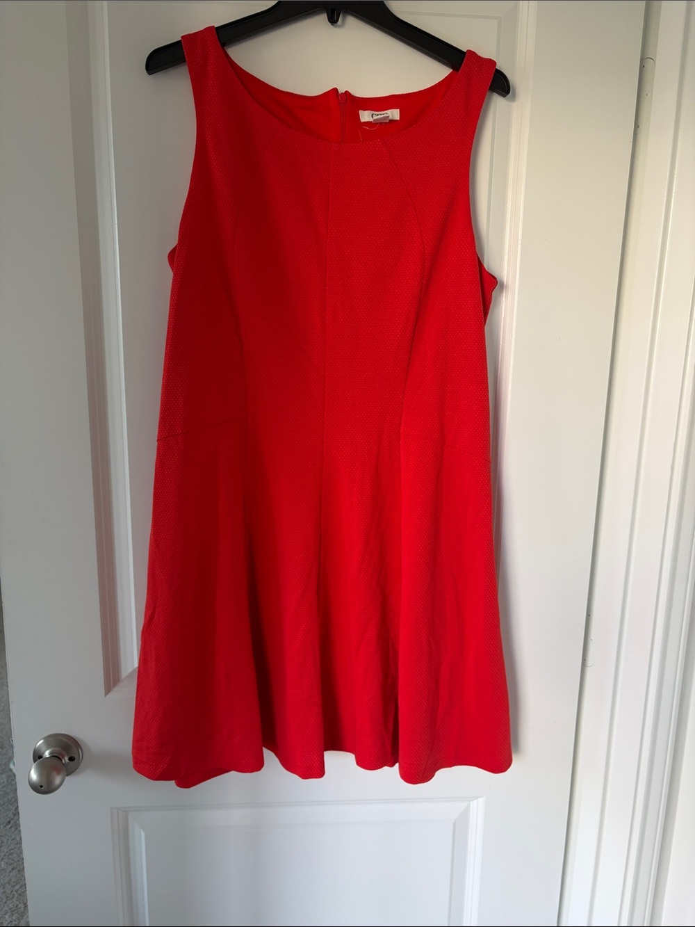 Cato Bright Red Sleeveless A-Line Dress